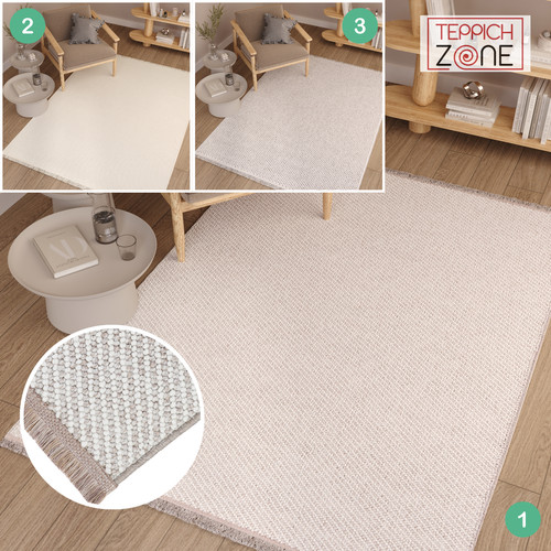 Wohnzimmer teppich fransen - teppich,