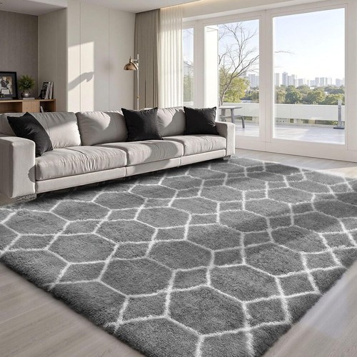 Hochflor teppich wohnzimmer - hochflor,