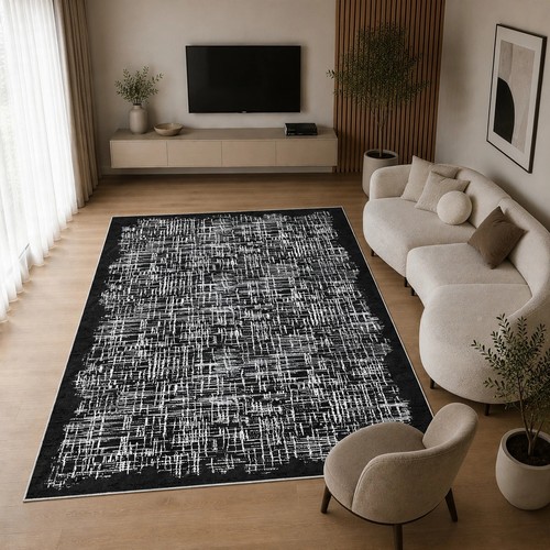 Teppich schwarz weiß - teppich,