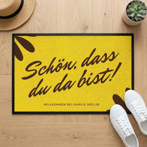 Fußmatte familie - fußmatte,