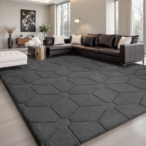Weicher kurzflor teppich - weicher,