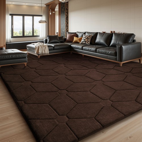 Kurzflor einfarbig teppich - einfarbig,